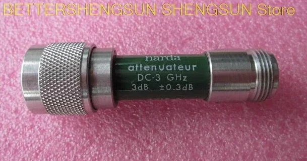 Used 771F-3 3GHz 3dB 2W N RF RF coaxial fixed attenuator