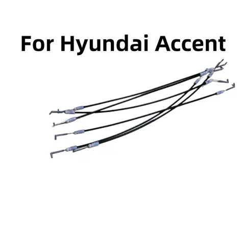 2 Stuks 48Cm Voordeur Binnenhandvat Lock Klink Release Draad Kabel Fit Voor Hyundai Accent 2006 2007 2008 2009 2010 2011