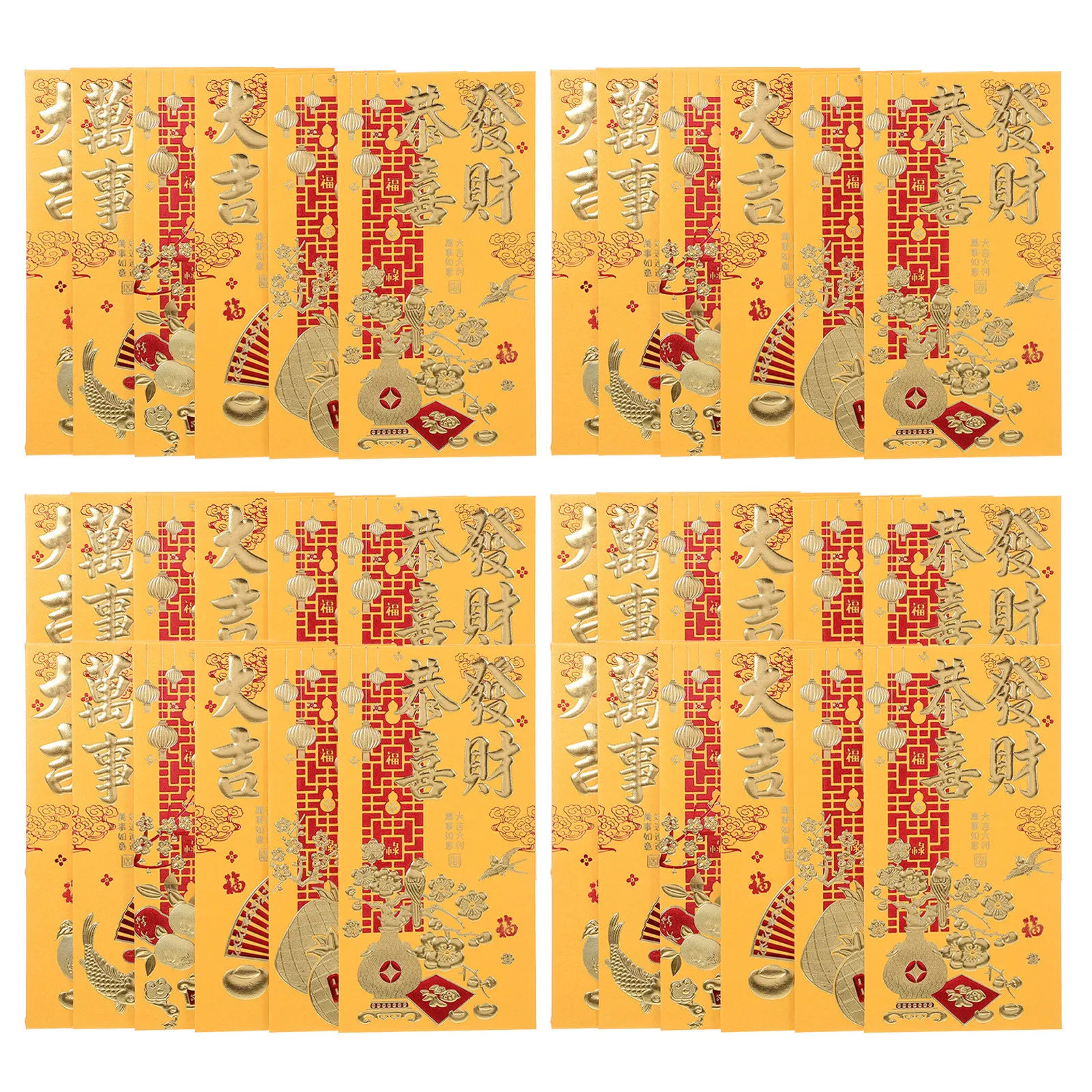 

10 Bags Cartoon Red Envelopes 2025 Snake Year Theme Chinese New Year Money Packets Cash Envelopes Spring Festival Red Packets