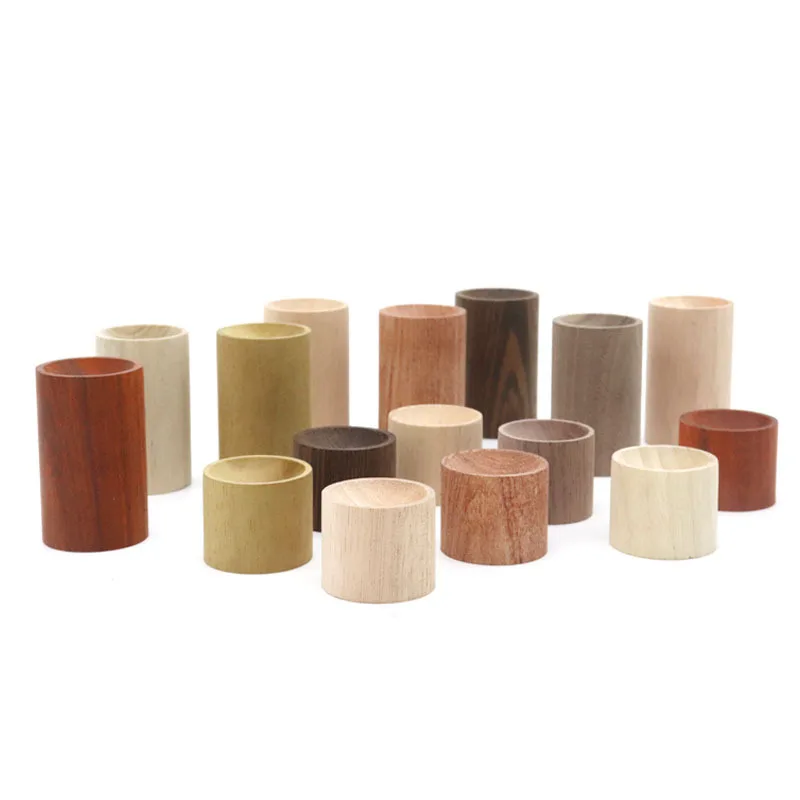 10Pcs Durable Wooden Essential Oil Diffuser Long-lasting Floral Refreshing Sleep Aromatherapy Inhaler Volatile Wood Ornaments