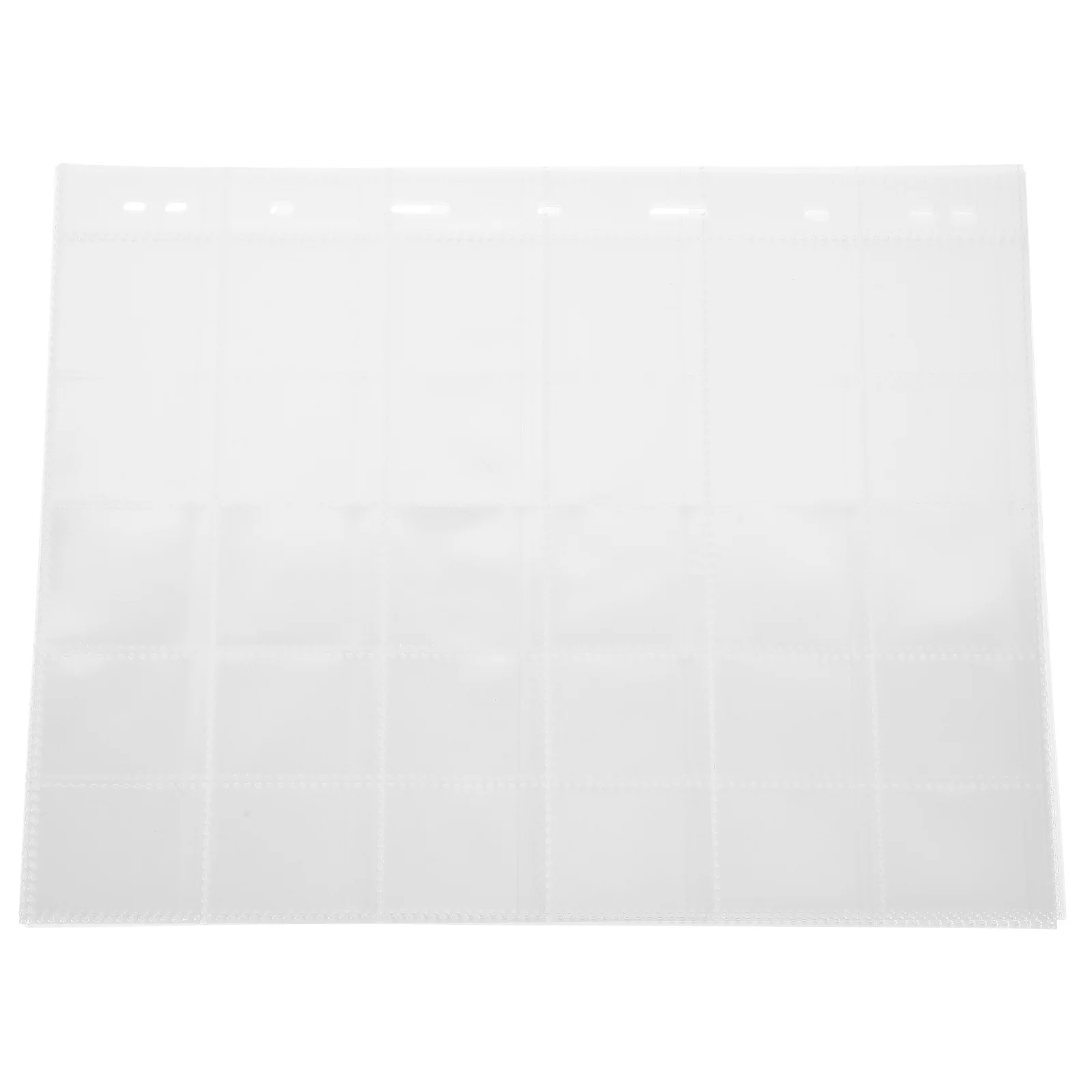 Pages Reusable Holder Clear Coin Loose-Leaf Coin Holders For Challenge Medallions Dollars