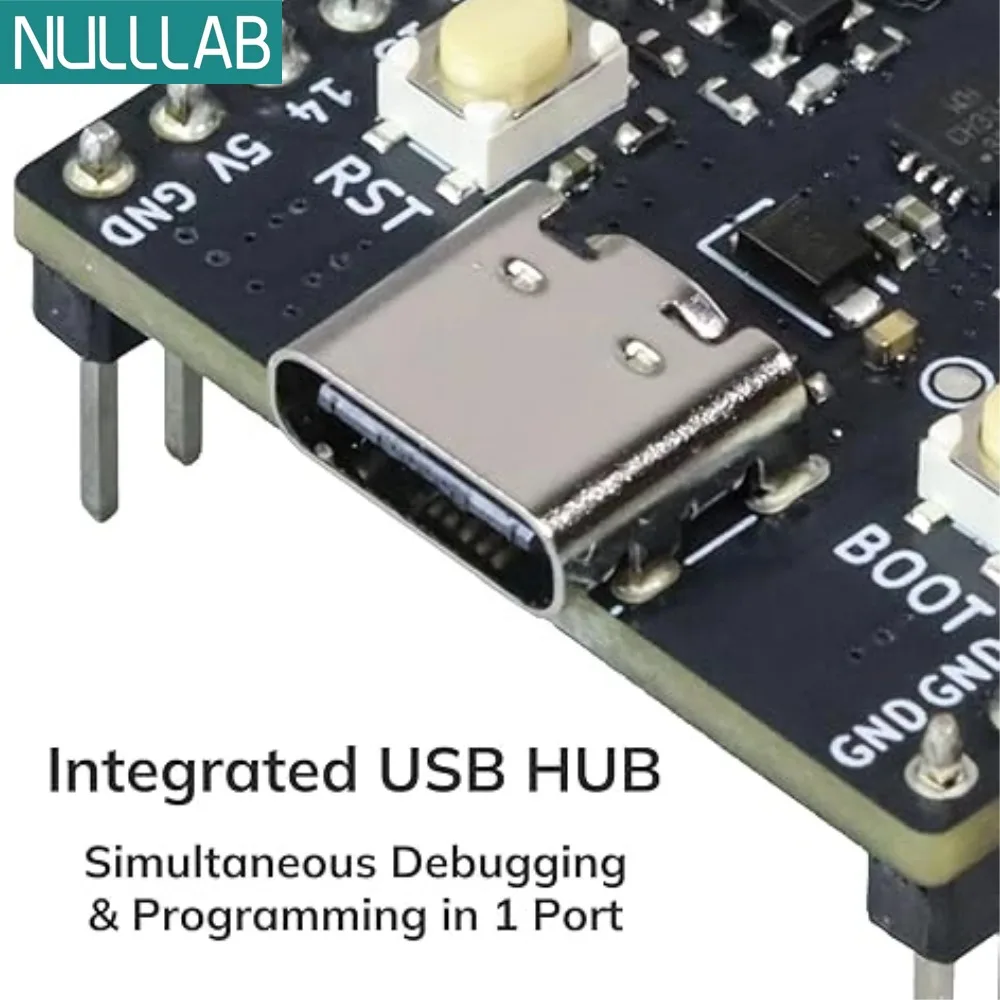 ESP32-S3 Development Board 2.4G WIFI Bluetooth Module ESP32-S3-WROOM-1 Module Single USB-C Wireless Microcontroller Dev Board