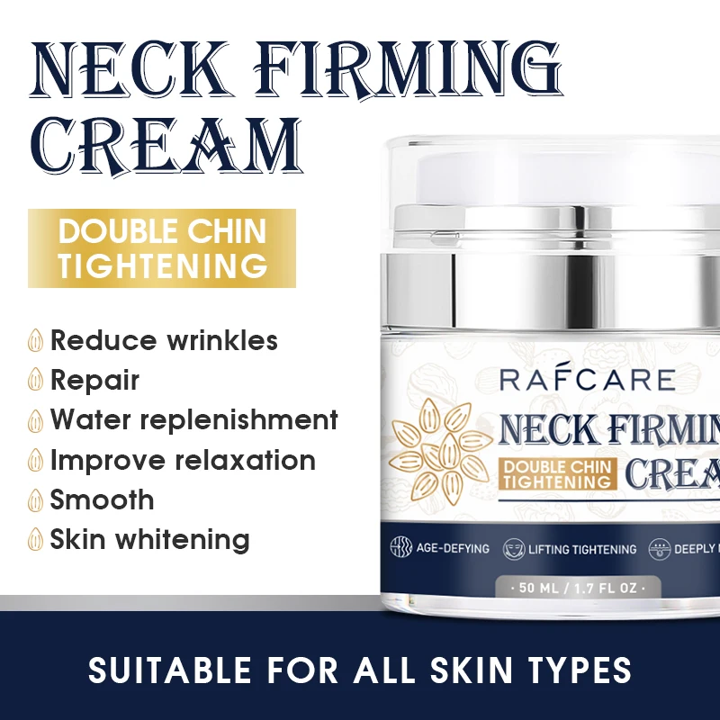 Neck Firming Cream Reduce Neck Wrinkles Neck Care Anti-aging Whitening Moisturizing Skincare Nicotinamide Soft Tender Skin