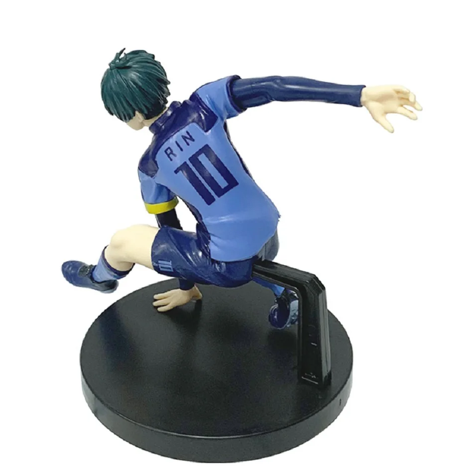 Heiß begehrte Anime BLUE LOCK Animation Version Blue Forbidden Zone Idol Figur Itoshi Nagi Nr. 10 PVC Modell Ornament Sammlerstück Spielzeug Geschenk – Detail 25