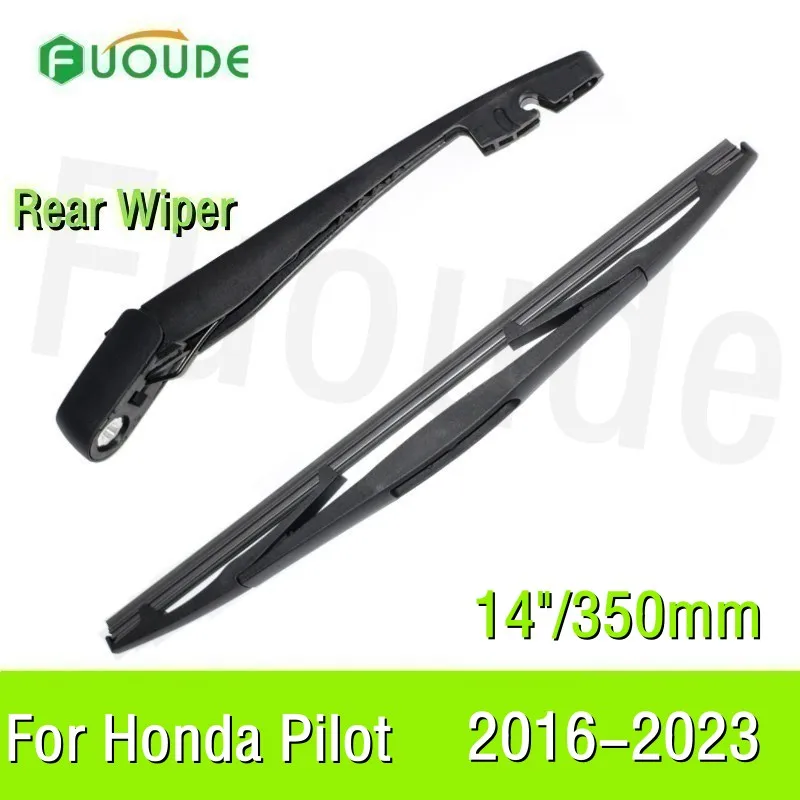 

Rear Wiper Blade For Honda Pilot 14"/350mm Car Windshield Windscreen Rubber 2016-2023