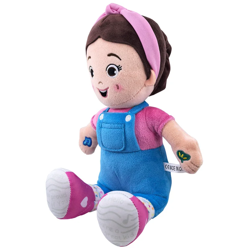 Ms. Rachel Speak & Sing Doll 16 grands jouets interactifs avec 4 chansons et plus de 16 phrases jouets pour tout-petits pour filles Ms Rachel avec musique