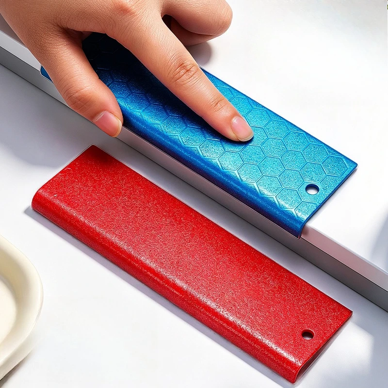 Diamond Hand Rub Pad Tile Marble Glass Deburr Round Corner Polish Dual Grit Straight Curved Wear Resistant DIY Stone Tool