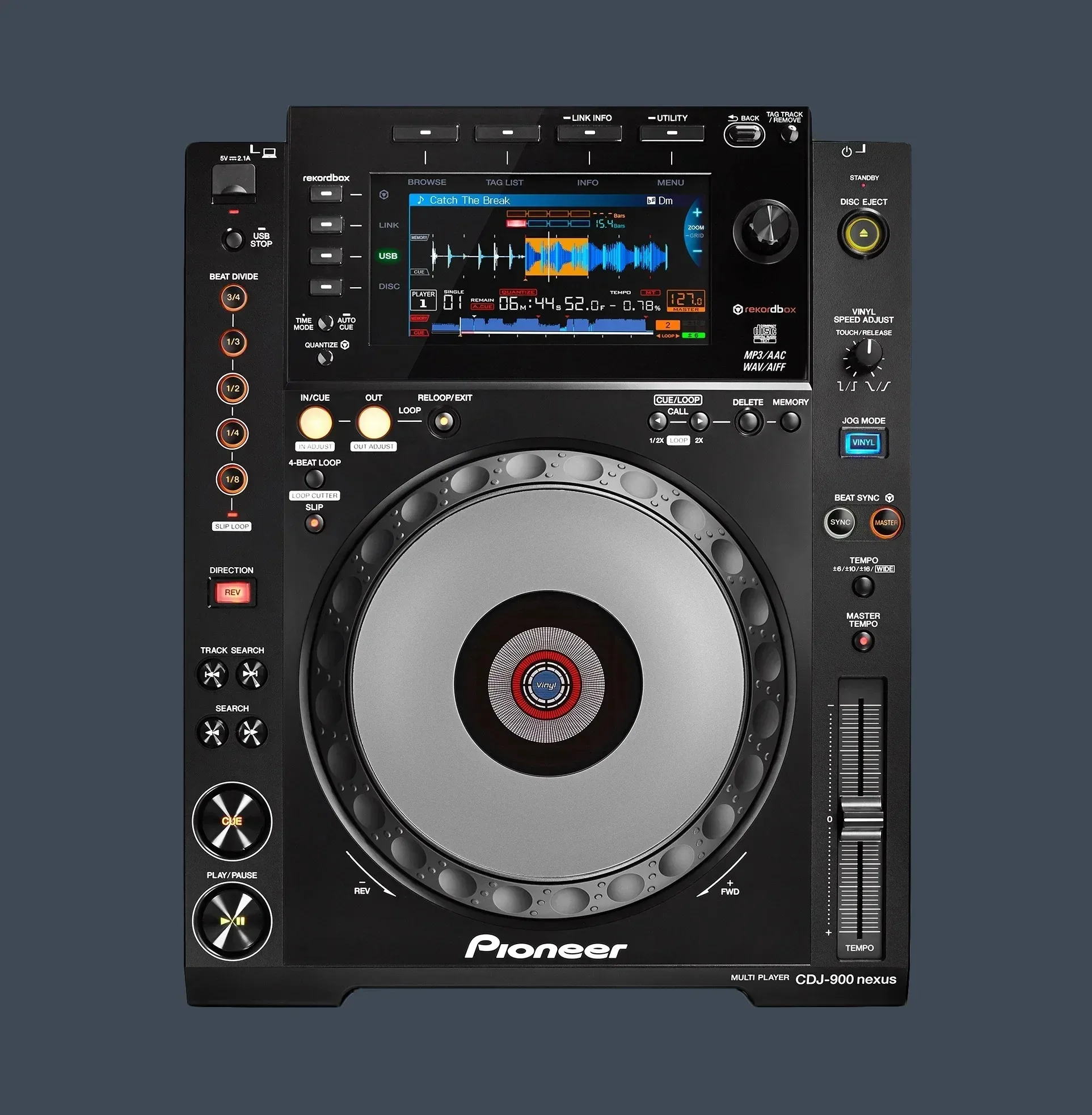 Envio rápido no CDJ-900NXS Performance DJ Multi Player