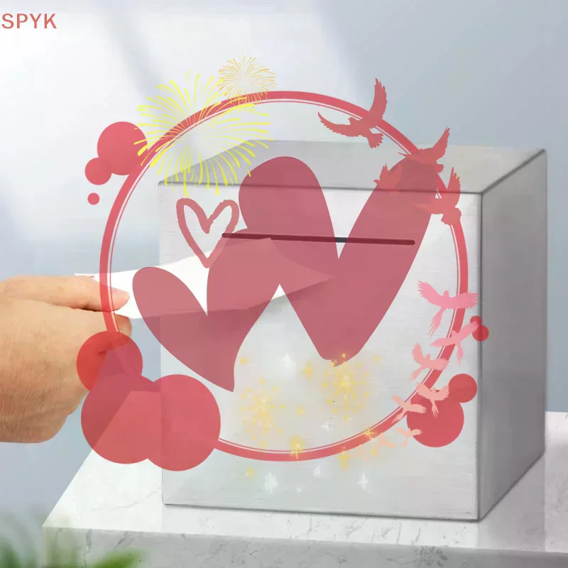 Cannot Be Opened Portable For /Adults Stainless Steel Cube Safe Box Piggy Bank Money Savings Bank Money Bank Box