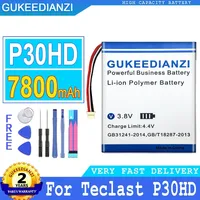 7800mAh GUKEEDIANZI Laptop Battery For Teclast P30HD Bateria