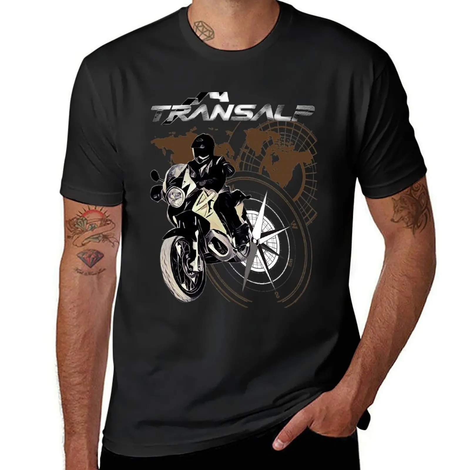 XL 700 V Transalp T-Shirt funnys customs design your own Aesthetic clothing plain white t shirts men