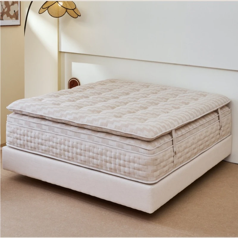 

Four-layer glue-free spring hemp master pure hand-pulled buckle luxury