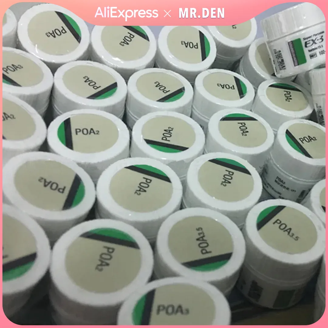 MR DEN Dental Lab Material Noritake ex-3 Opaque Paste A-D 6g for Metal Framework