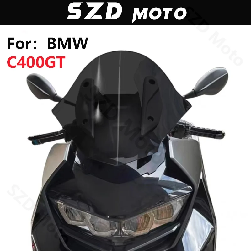

Ветрозащитные стекла для BMW C 400GT C 400 GT C400GT, аксессуары для мотоциклов, ветрозащитные дефлекторы на лобовое стекло, козырек, прицел, серый