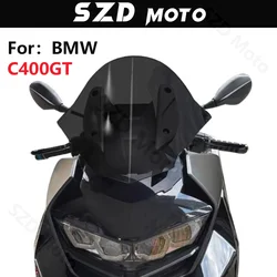 Windscreens For BMW C 400GT C 400 GT C400GT Motorcycle Accessories Sport Windshield Wind Deflectors Visor Viser Gray