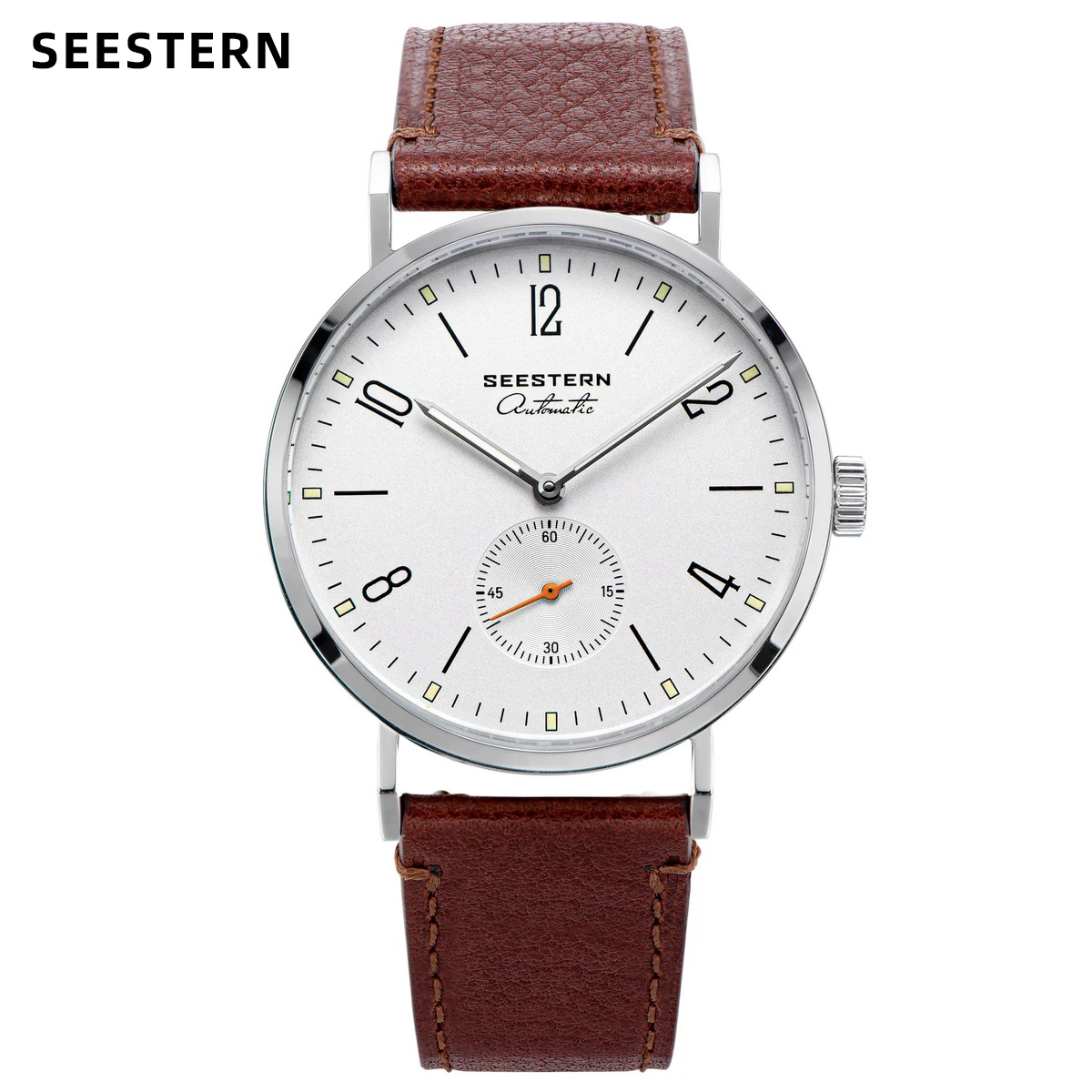 SEESTERN 2024 New Men Watch Automatic Business Wristwatches ST1701 Movement Ultra Thin Clock Top Brand Luxury Fashion Casual