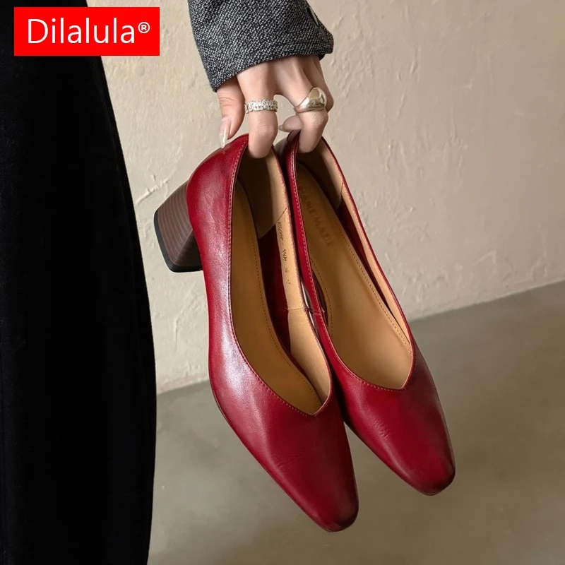 dilalula-2026-zapatos-de-tacon-vintage-de-cuero-autentico-para-mujer-punta-cuadrada-tacones-medios-poco-profundos-y-gruesos-zapatos-de-tacon-de-cuero-concisos-para-oficina-para-mujer