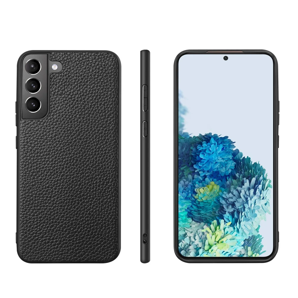 

Чехол из премиальной воловьей кожи для Samsung Galaxy S26 Ultra S26, матовая задняя панель