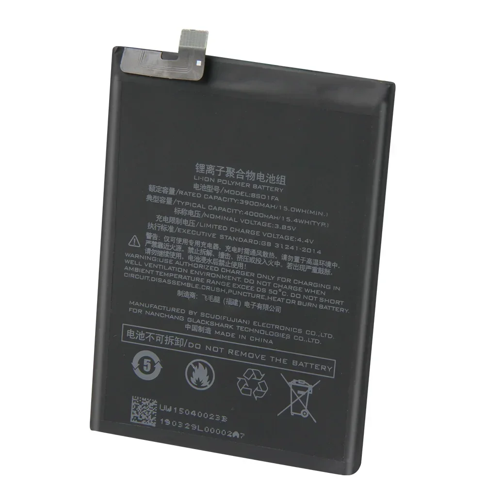الإنتاج في 2024 بطارية الهاتف BS10FA BS08FA BS06FA BS03FA BS01FA ل Xiaomi Black Shark 5 4 4Pro 3 3S 2 1 Black Shark Helo #4
