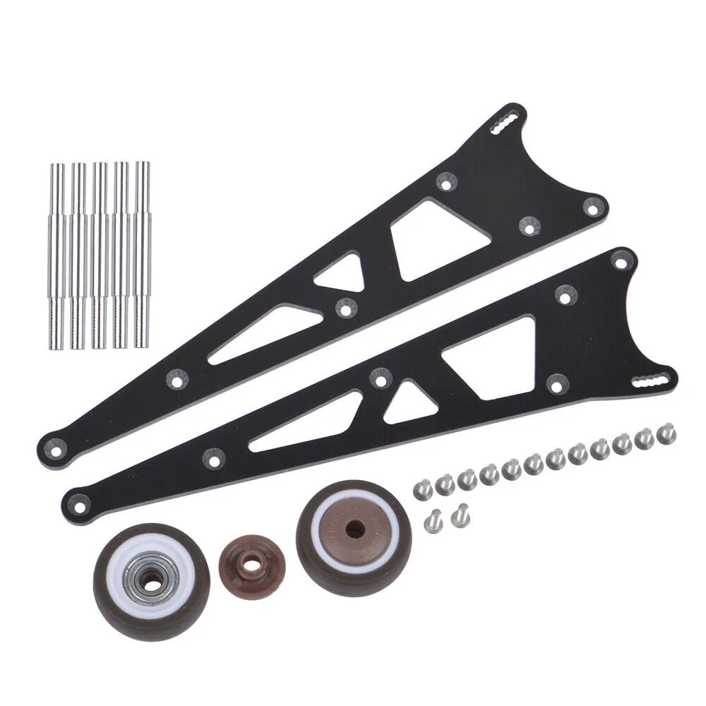 RcAidong 2WD Carbono Wheelie Bar Montagem para Traxxas Bandit VXL Rustler Debandada de Slash Upgrades Peças