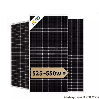 550 와트 pv 패널 모노 태양광 패널, pv 모듈, 550 와트 단결정 하프 셀 패널, 530W, 535W, 540W, 545W, 550 W