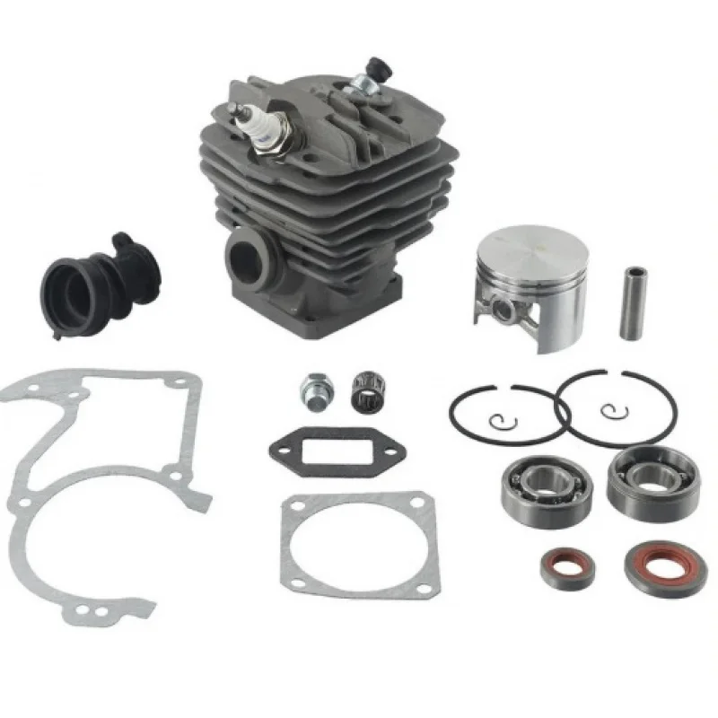 

48mm Nikasil Cylinder Piston Kit for STIHL MS360 MS360C Chainsaw, Replace 11250201215, 61.5cc 2 Stroke Engine Assembly