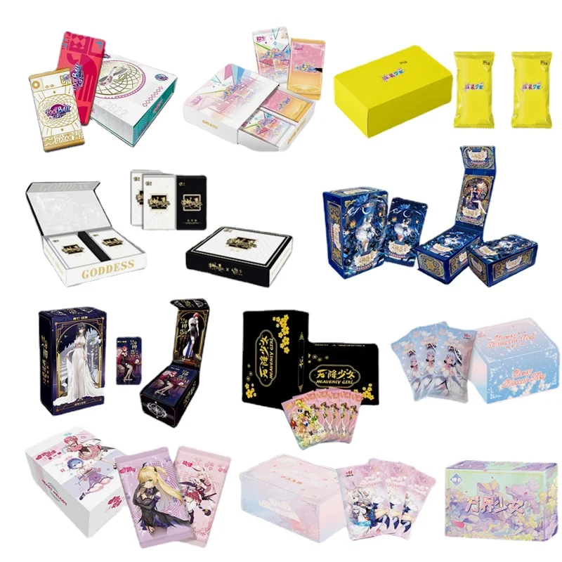 

Goddess Story Collection PR Cards Booster Box Anime Girl Party Swimsuit Tcg Game Card Child Kids Toy For Family Birthday Gift