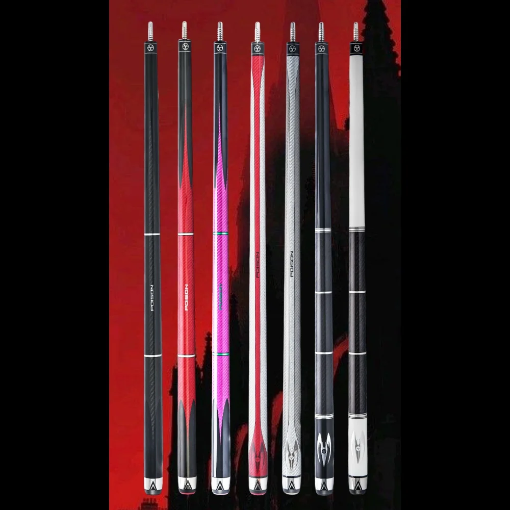 

58" Duke Carbon Fiber Play Pro-taper Billiard Pool Cue Stick 11.8mm