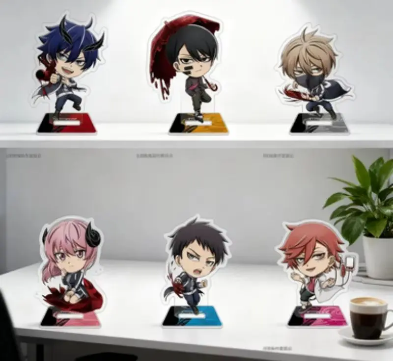TOUGEN ANKI Cuteness Decoration Originality Desk Figure Display Cartoon Product Anime HD Acrylic Standing Sign Board Gift 10CM
