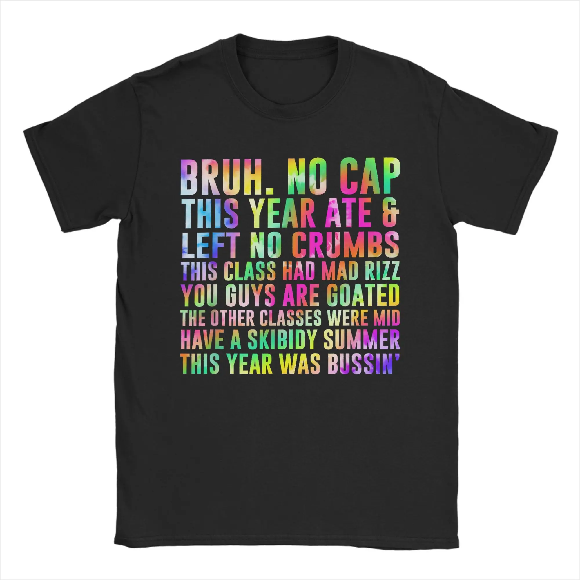 

Gen A Slang Bruh Teachers Happy Last Day of School T-Shirts Men Casual Pure Cotton Tees O Neck Short Sleeve T Shirts Clothing