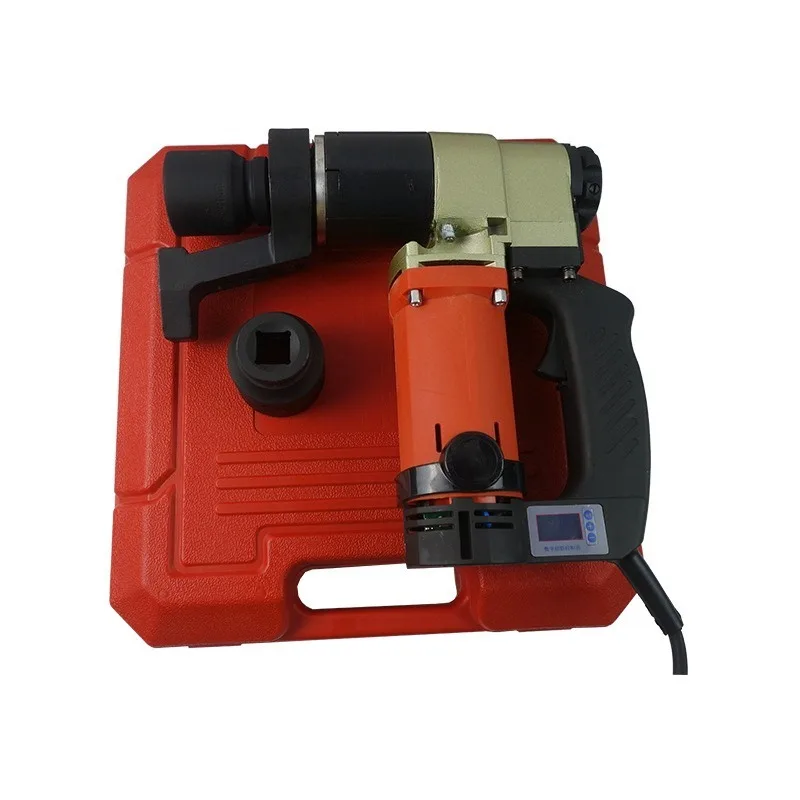 Electric tool torque wrench head, digital controllable torque electric wrench, tower crane standard screw torque wrench