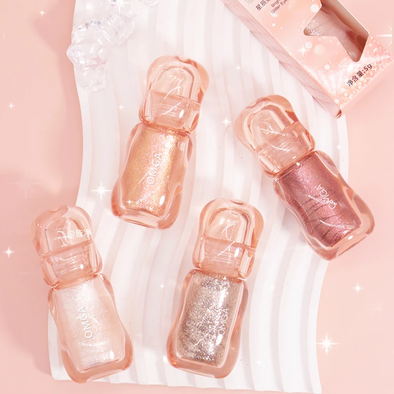 Eyeliner liquide imperméable brillant, couleur durable, créant une apparence dramatique, adapté au maquillage d'Halloween