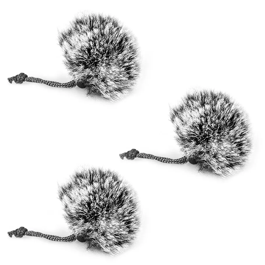COMICA CVM-MF1 Mini Deadcat Lavalier Microfoonhoes, hoogwaardige windkap voor alle lavaliermicrofoons.
