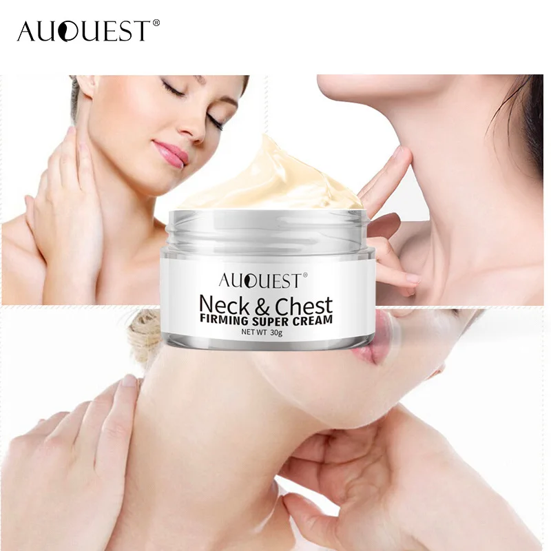 

AuQuest Firming Neck Cream Chest Lifting Treatment Anti Aging Wrinkle Nourishing Cream Repair to Soft Smooth Skin Moisturizer