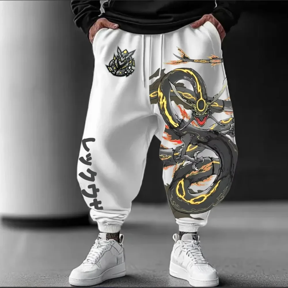

Новые мужские спортивные штаны Pokemon Joint, осенние и зимние бестселлеры, мужские повседневные спортивные брюки из чистого хлопка для повседневной жизни