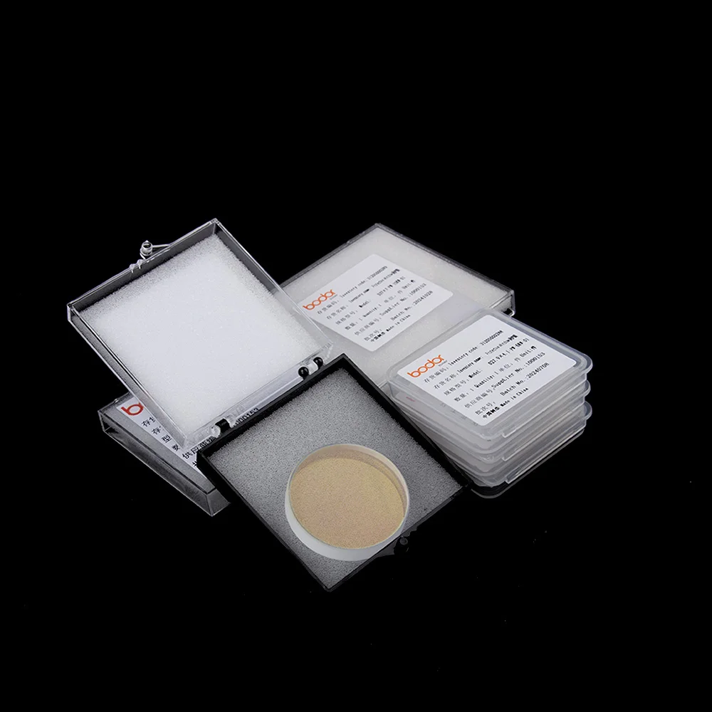 Ventanas protectoras láser Bodor originales 24,9x1,5 27,9x4,1 37x7 12KW 15KW 20KW gafas ópticas para cabezal de corte láser de fibra Bodor