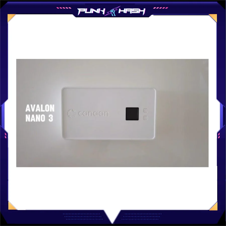 Avalon Nano3 4T 해시레이트 홈 비트코인 사일런트 채굴기, 140W 전원 공급 장치