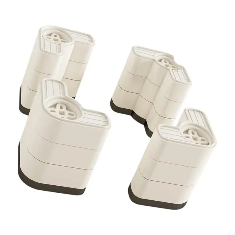 4 Pack Anti Vibration Support Feet Suitable for Washing Machine and Refrigerator to Enhances Stability and Reduce Wear
