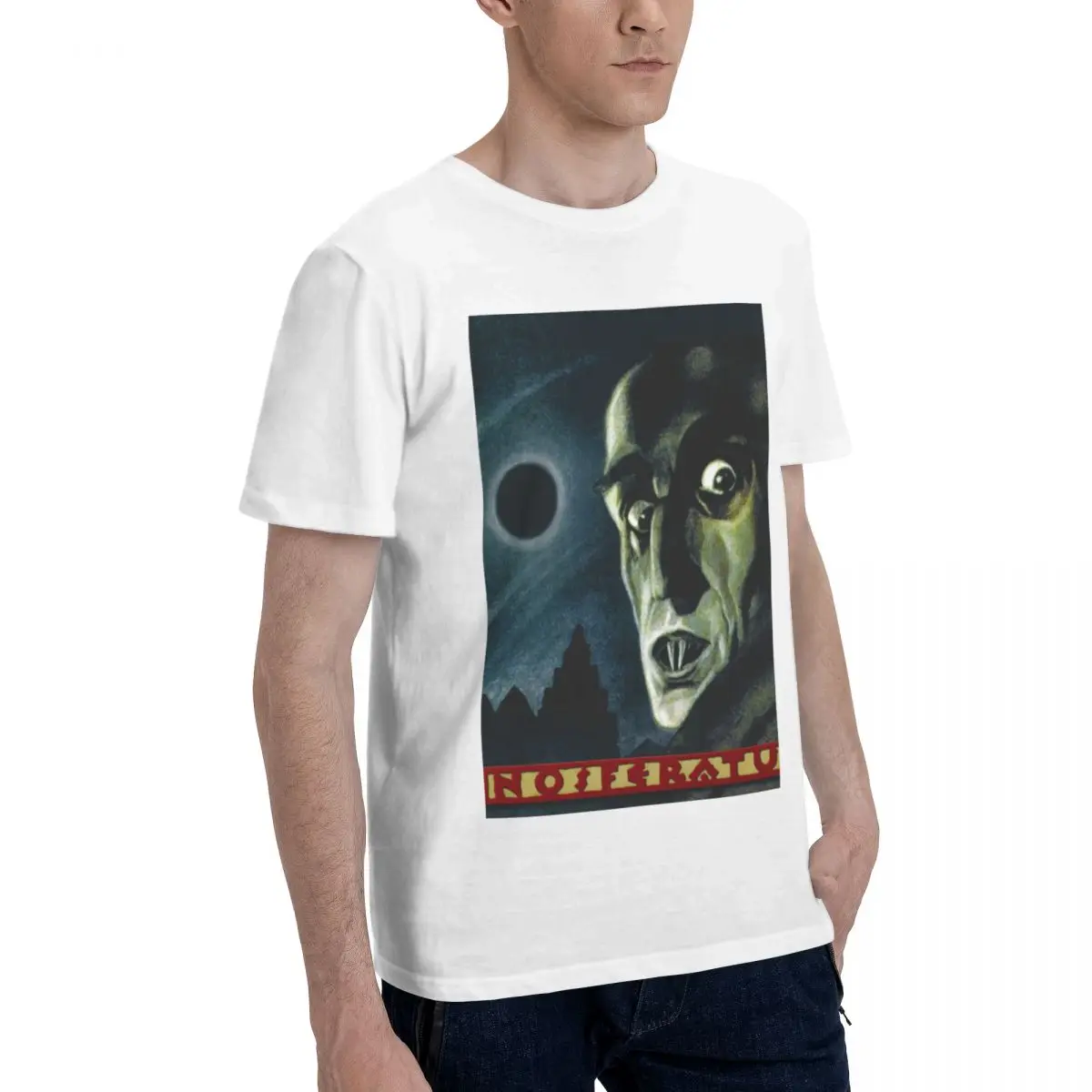 Nosferatu Vampire Vlad Dracula Tepes The Impaler T-Shirts for Men Women Leisure Cotton Tee Shirt Short Sleeve T Shirts 5XL 6XL