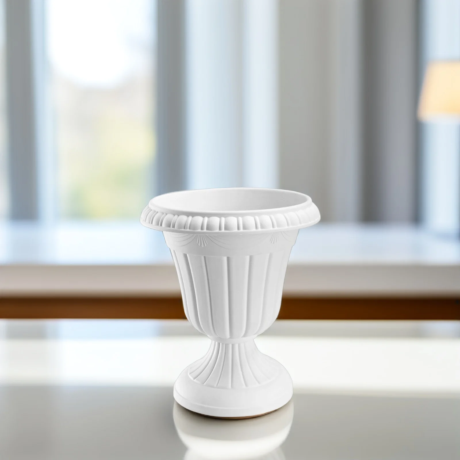 

1Set Roman Column Flower Pot Decorative Plastic Balcony Planter Home Decor Wedding Porch Display Indoor Outdoor Flower