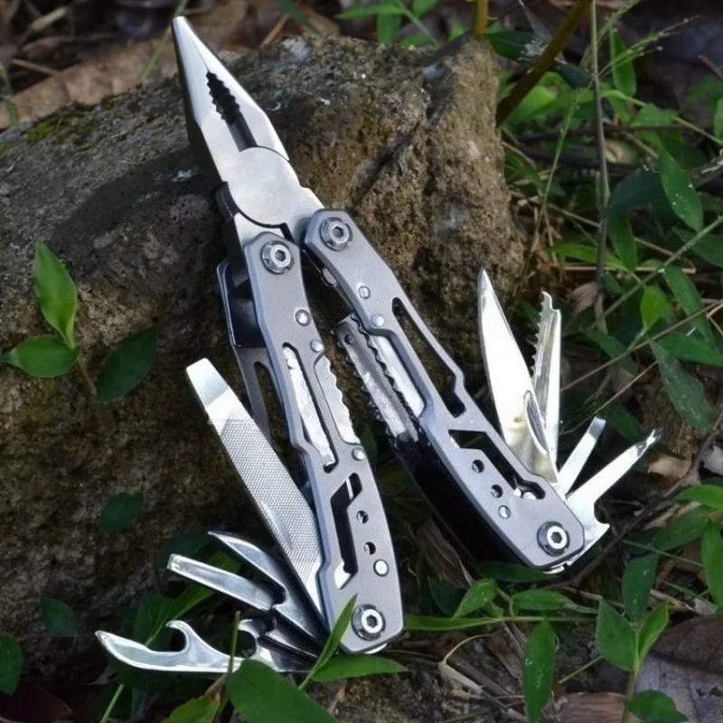 

Складной аварийный нож, походные плоскогубцы, металлические удобные легкие плоскогубцы для ножей, многофункциональные товары для кемпинга на открытом воздухе