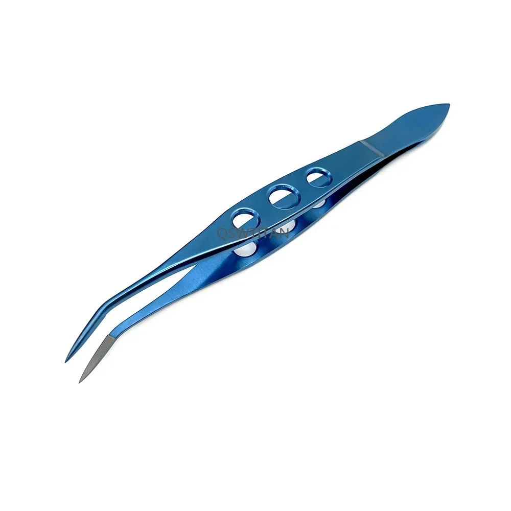 Ophthalmic Tweezers Titanium Ciliary Forceps Ophthalmic Eye Surgical Instrument