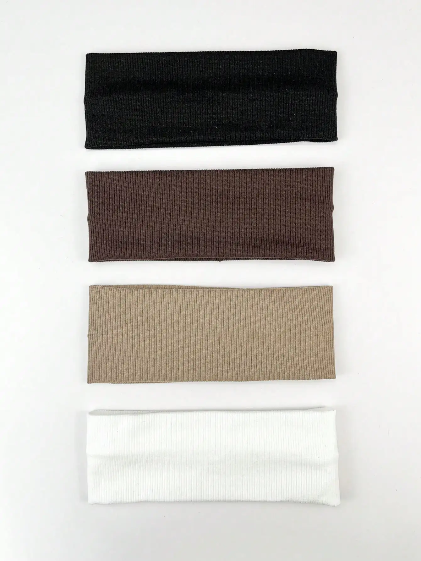 

Casual Solid Color Sports Headband For Women Hair Band Turban Sweatband