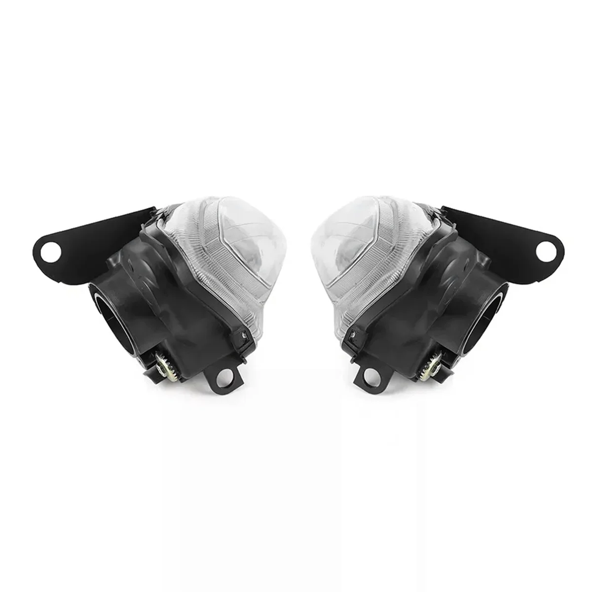 1Pair Motorcycle LH & RH Headlights Assemblies for YAMAHA YFZ 450 RAPTOR YFM 250 350 700 2006-2022 5TG841100300