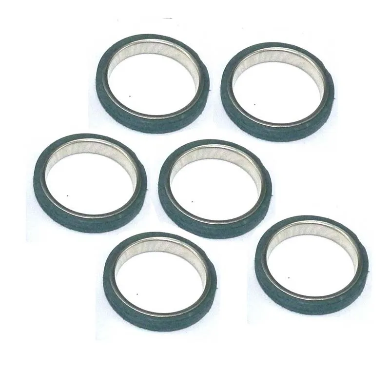 6 pieces Motorcycle Exhaust Gasket For GY6 50cc 125cc 150cc QMB139 Chinese Scooter