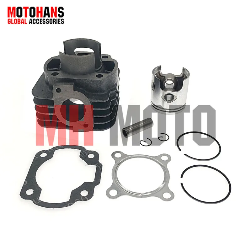 

JOG50 3KJ MBK OVETTO 47MM CYLINDER AND PISTON KIT WITH 12MM PIN 2T 70CC SCOOTER ENGINE PARTS