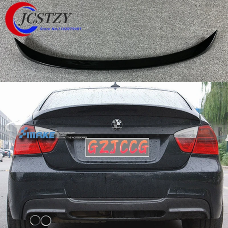 ABS Spoiler for BMW E90 M3 320i 320li 325li 328i with Color Spoiler Car Accessories Trim 2005-2012