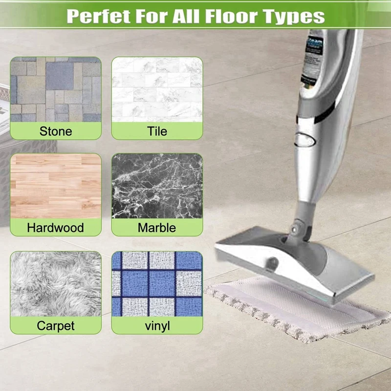 40 Pack Steam Mop Pads สําหรับ Shark S3101 S3202 S3250 ทําความสะอาดได้ Pad Steamer Pad สําหรับ Hard ชั้น
