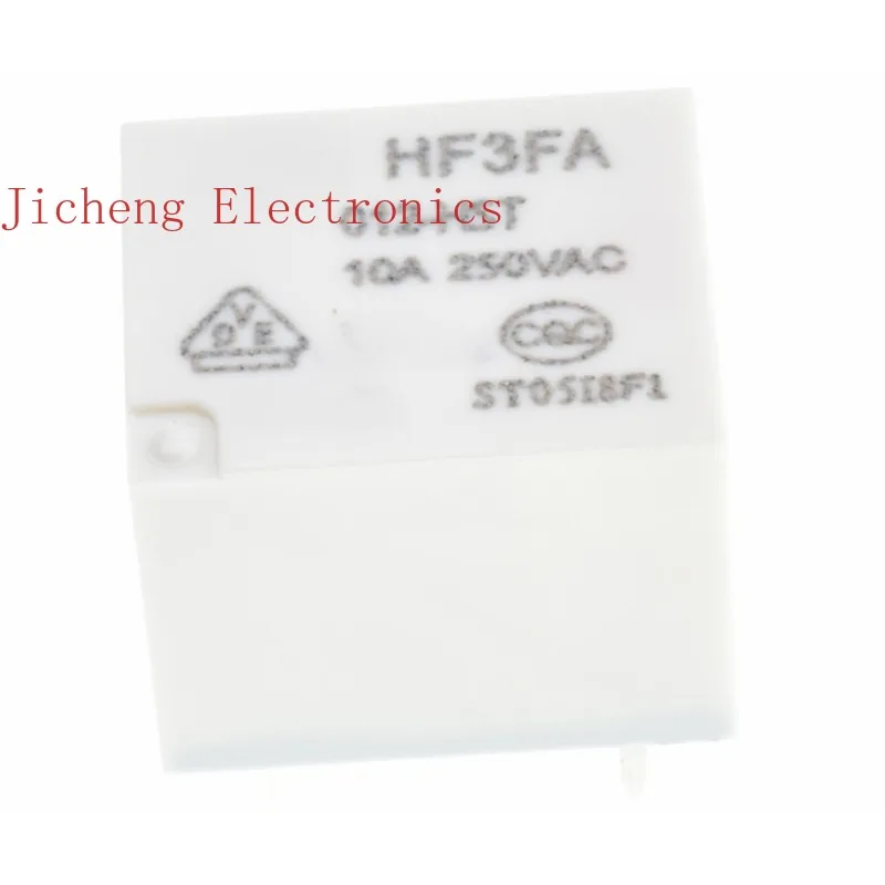 10PCS Ultra-small high power relay HF3FA-005-HST set of normally open 10A 250v new original