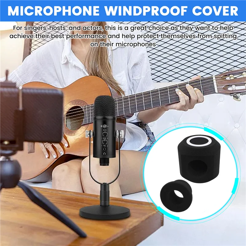 

Advanced Microphone Wind -Filter Shield Acoustic For Record Studios Mic Sound-Absorbing Foam